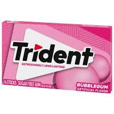 Trident Bubble Gum 14Sticks-mrp-100-osp-100