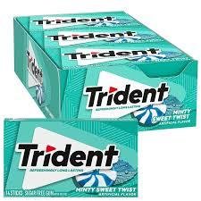 Trident Minty Sweet Twist 14 PCS-mrp-100-osp-100