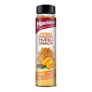 Munchilicious Mango Chia Roasted Muesli 180G