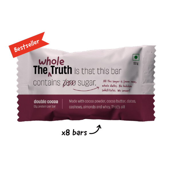 The Whole Truth Cocoa Dark Chocolate 80 GM