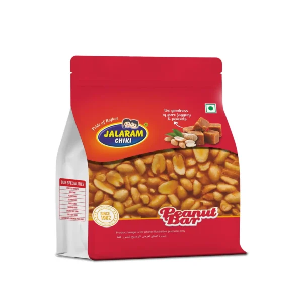 Jalaram Chikki Peanut Bar 450GM