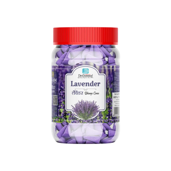Dev Darshan Lavender Dhoop Cone 350 GM (210)
