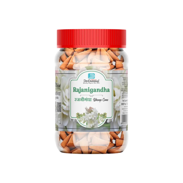 Dev Darshan Rajanigandha Dhoop Cone 350 GM