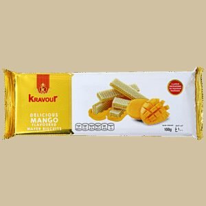 Kravour Mango Wafer Biscuit 100G
