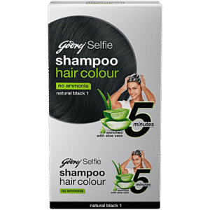 Godrej Shampoo Hair Colour Black 10 ML