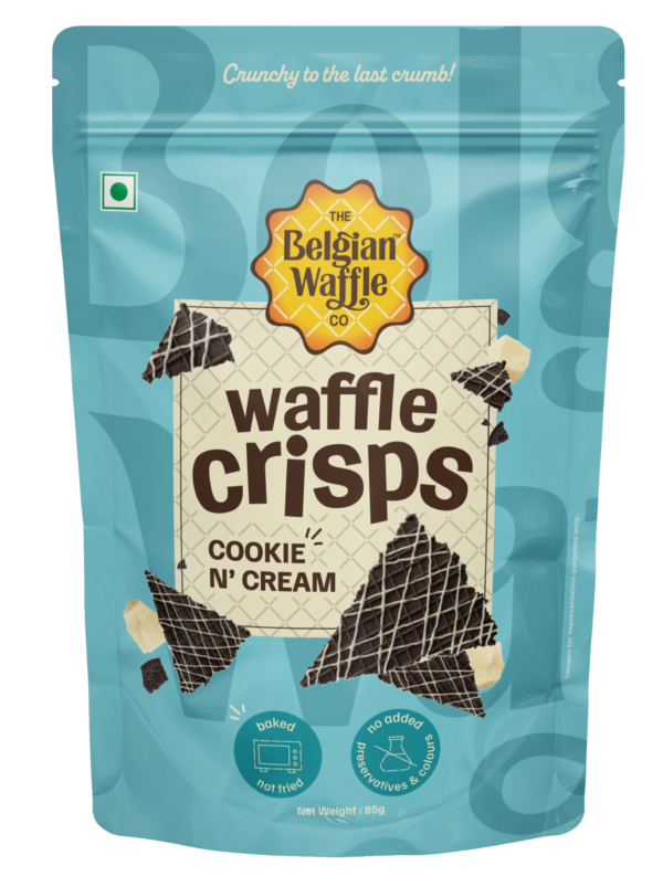 The Belgian Waffle Cookie N Cream 85g
