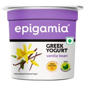 Epigamia Vanilla Bean Greek Yogurt 85G