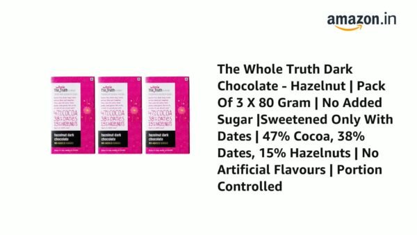 The Whole Truth Double Cocoa 52g