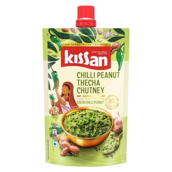 Kissan Chilli Peanut Thecha Chutney 100GM