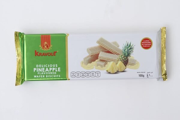 Kravour Pineapple Wafer Biscuits 100G