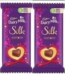 Cadbury Dairy Milk Silk Heart Blush 150 GM-mrp-180-osp-180