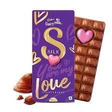 Cadbury Dairy Milk Silk Heart Blush 250 GM-mrp-335-osp-335