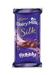 Cadbury Dairy Milk Silk Bubbly120 GM-mrp-195-osp-195