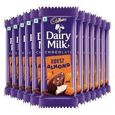 Cadbury Dairy Milk Roast Almond 75G-mrp-110-osp-110