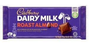 Cadbury Dairy Milk Roast Almond 160 GM-mrp-200-osp-200