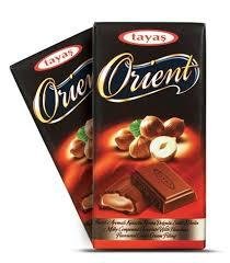 Tayas Orient Hazelnut Chocolate 80 GM-mrp-100-osp-100
