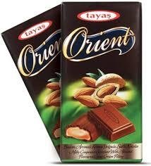 Tayas Orient Almond Chocolate 80 GM-mrp-100-osp-100