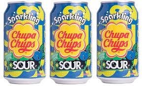 Chupa Chups Sparkling Sour Blueberry 345ML-mrp-150-osp-125