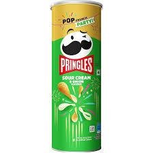 Pringles Sour Cream & Onion 107 GM-mrp-125-osp-120
