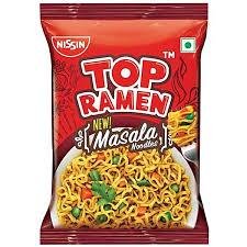 Nissin Top Ramen Masala Noodles 50 GM-mrp-10-osp-10
