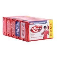 Lifebuoy Red 4+1 Soap 5X125G-mrp-165-osp-150