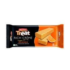 Britannia Treat Orange Creme Wafers 55 GM-mrp-50-osp-50