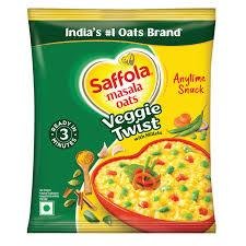 Saffola Masala Oats Veggie Twist 38 GM-mrp-18-osp-18