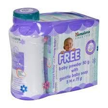 Himalaya Gentle Baby Soap 3 Pcx75 GM+Powder-mrp-195-osp-170