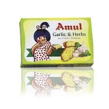 Amul Garlic & Herbs Buttery Spread 100 GM-mrp-70-osp-70