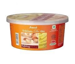 Amul Shrikhan De-lite Rajbhog 200G-mrp-57-osp-57