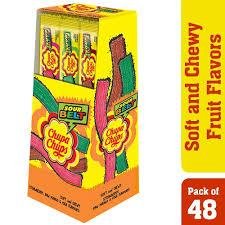 Chupa Chups Sour Belts Raw Mango SoftCandy9GM-mrp-5-osp-5