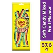 Chupa Chups Sour Belts Cola Soft Candy 9 GM-mrp-5-osp-5