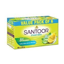 Santoor Lime & Aloevera 400GM-mrp-148-osp-145