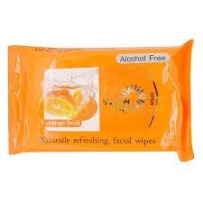 Fresh Ones Orange Facial Wipes 20 N-mrp-99-osp-75
