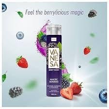 Vanesa Body Wash Magic Berries 200ML-mrp-125-osp-112