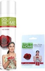 Pour Home Air Freshner Rose 10GM-mrp-55-osp-55