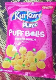 Kurkure Puff Balls Pudina Punch 27 GM-mrp-10-osp-10