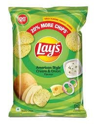 Lays American Style Creame & Onion 28 GM-mrp-10-osp-10