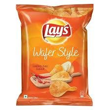 Lays Wafer Style Sundried Chilli Flavour 26 GM-mrp-10-osp-10