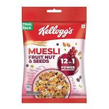 Kelloggs Muesli Fruit Nut & Seeds 75 GM-mrp-60-osp-60