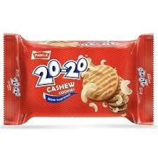 Parle 20-20 Cashew Cookies 70G-mrp-10-osp-10