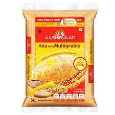 Aashirvaad Atta with Multigrains 5KG-mrp-386-osp-350