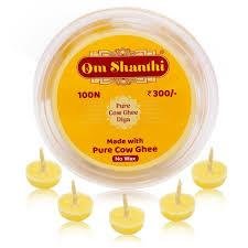 Cycle Om Shanti Special Ghee Diya-mrp-70-osp-70