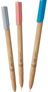 Flair Woody Ball Pen Blue/Black/Red-mrp-10-osp-10