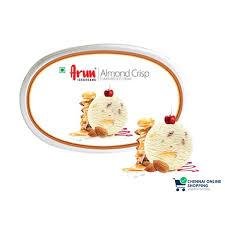 Arun Almond Crisp Tub 1 L-mrp-360-osp-340