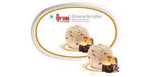Arun Brownie Banoffee Tub 1 L-mrp-300-osp-300
