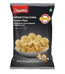 Chheda's Salted Criss Cross Potato Chips 170G-mrp-85-osp-82