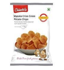 Chheda's Masala Criss Cross Potato Chips 170G-mrp-85-osp-82