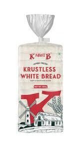 Kabhi B Krustless White Bread 600G-mrp-80-osp-75