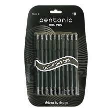Pentonic Black Gel Pen 1 PC-mrp-10-osp-10
